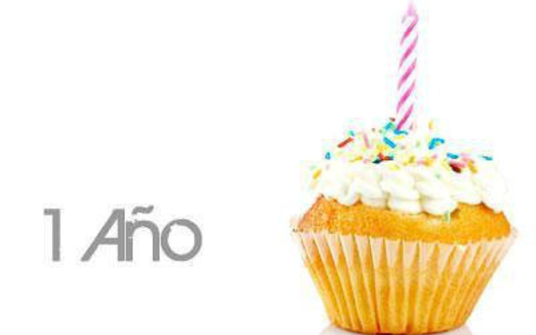 ¡Nuestro primer aniversario!