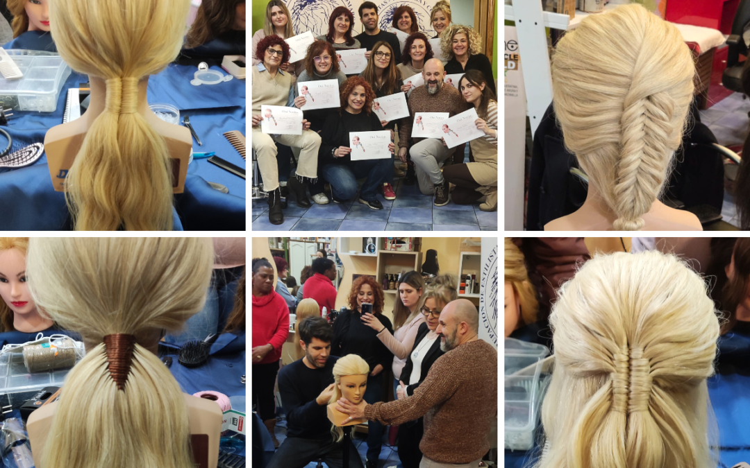 Masterclass de recogidos con Oui Novias
