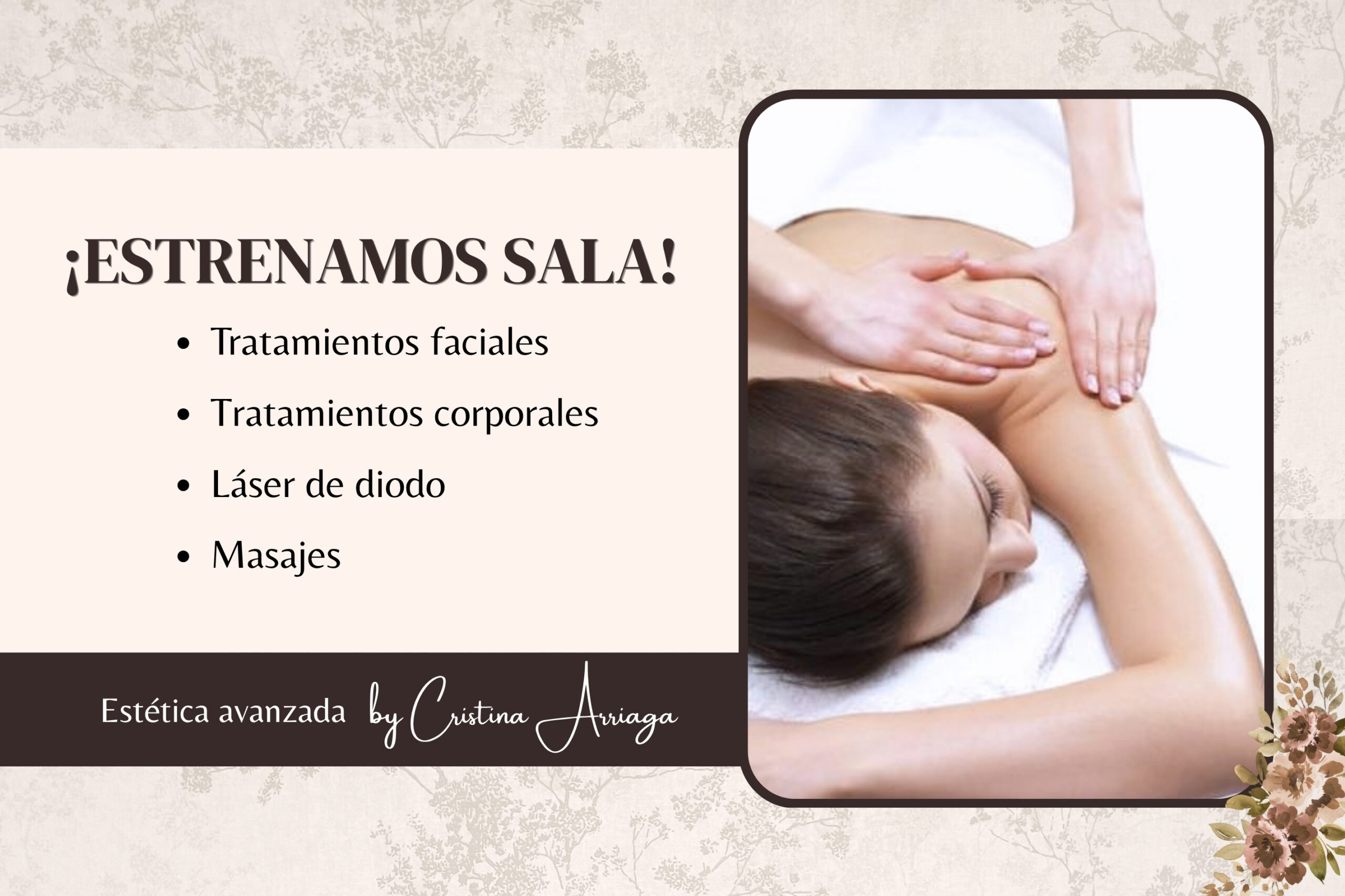 ¡Inauguramos sala de estética avanzada!